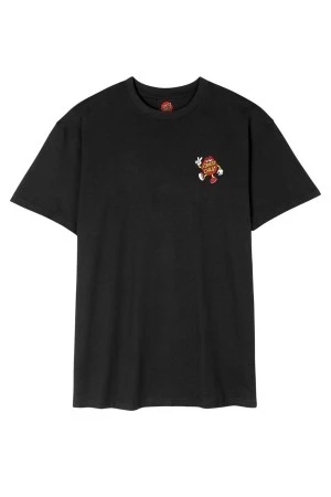 SANTA CRUZ T-Shirts Dot Dudes T-Shirt - BLACK
