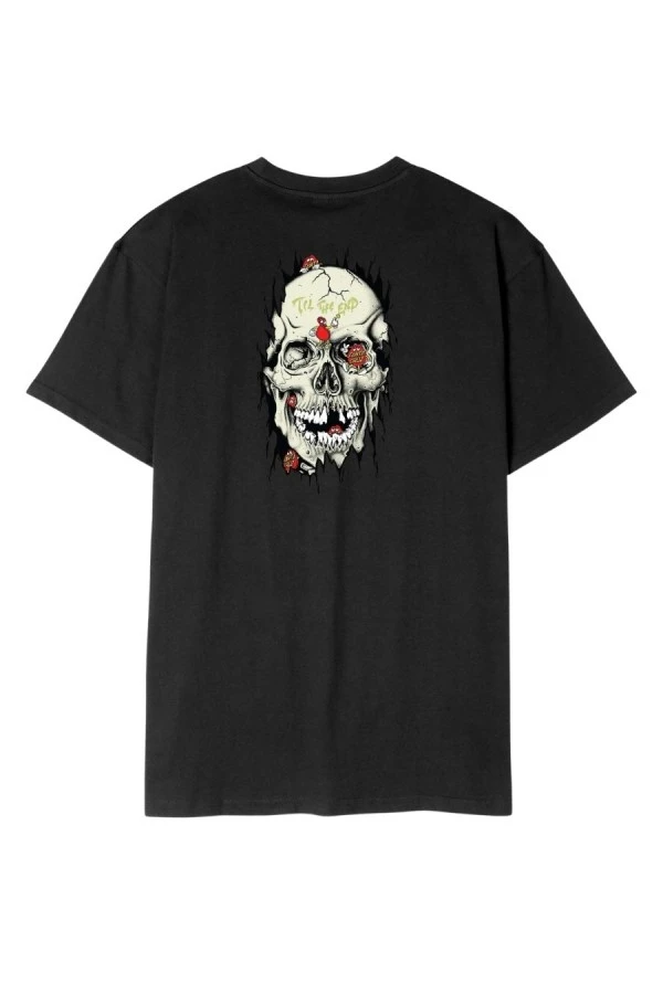 SANTA CRUZ T-Shirts Dot Dudes T-Shirt - BLACK