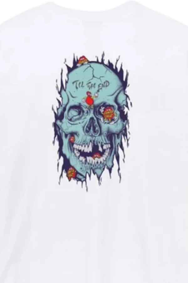 SANTA CRUZ T-Shirts Dot Dudes T-Shirt - WHITE