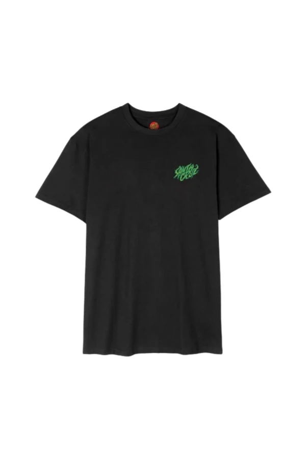 SANTA CRUZ T-Shirts Rankine Monster T-Shirt - BLACK