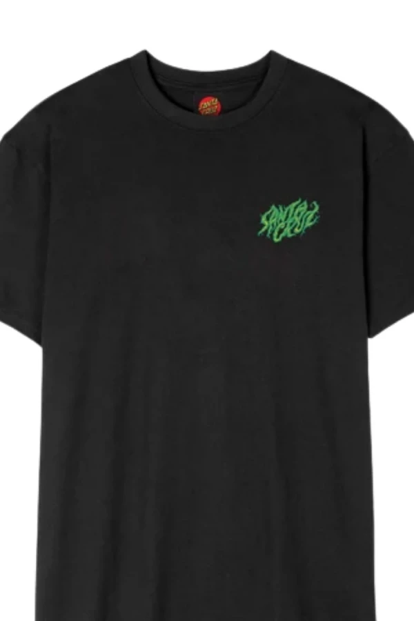 SANTA CRUZ T-Shirts Rankine Monster T-Shirt - BLACK