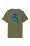 SANTA CRUZ T-Shirts Screaming Hand Chest T-Shirt - 