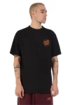 SANTA CRUZ T-Shirts Forging Dot T-Shirt - BLACK