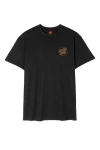 SANTA CRUZ T-Shirts Forging Dot T-Shirt - BLACK