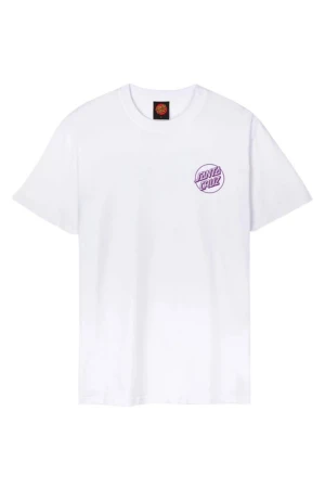 SANTA CRUZ T-Shirts Forging Dot T-Shirt - WHITE