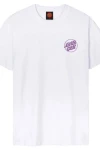 SANTA CRUZ T-Shirts Forging Dot T-Shirt - WHITE