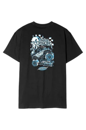 SANTA CRUZ T-Shirts Slime Balls Accelerator - BLACK