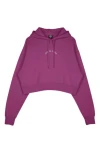 SANTA CRUZ Women’s Chrome Flower Stack Hood Hoodie – Purple