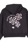 SANTA CRUZ Φούτερ με Κουκούλα Chrome Flower Stack Hood - BLACK