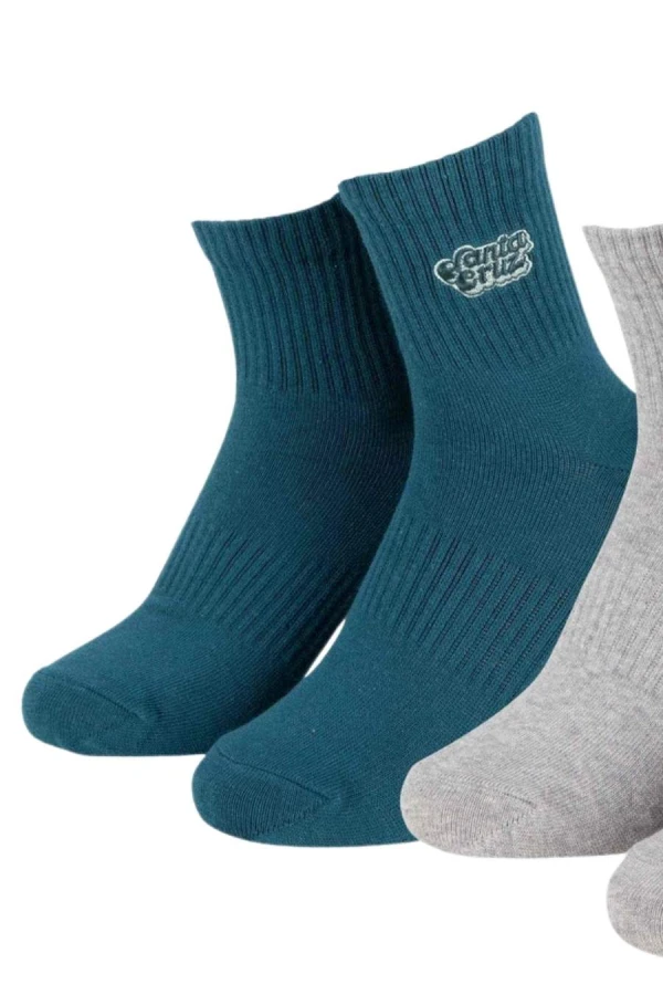 SANTA CRUZ Κάλτσες Groovy Stack Socks (2 Pack) - BLUE/GREY