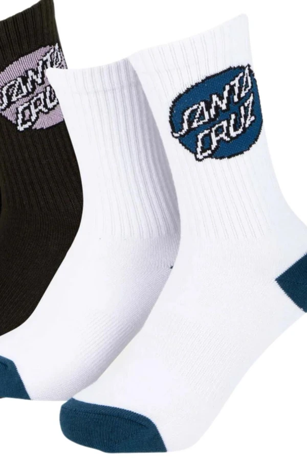 SANTA CRUZ Pop Dot Socks 3 Pack Multi