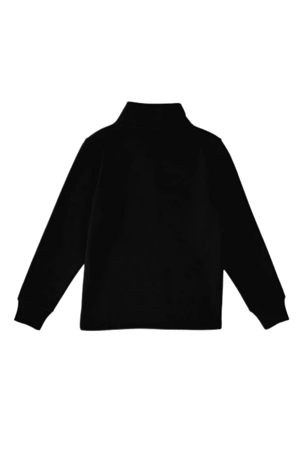SANTA CRUZ Φούτερ λαιμόκοψη Youth Classic Fade 1/4 Zip - BLACK