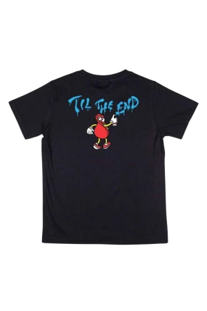 SANTA CRUZ T-Shirts Youth Dot Guy TTE T-Shirt - BLACK
