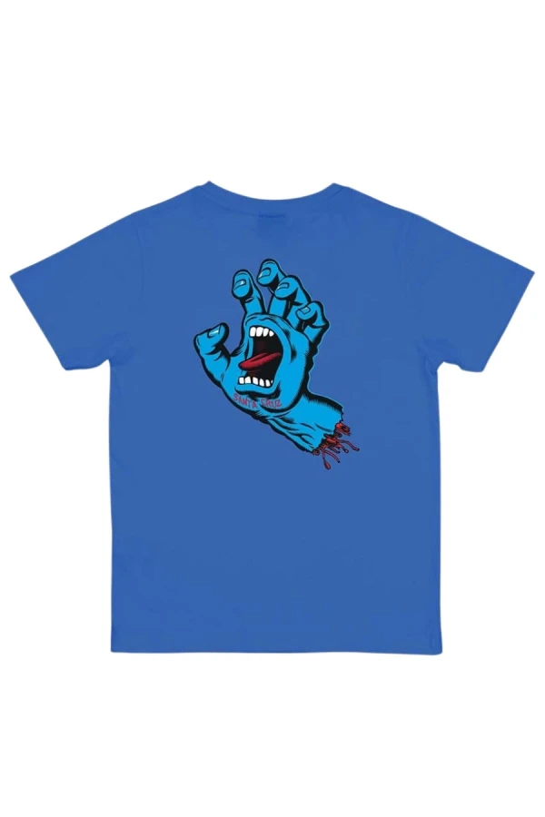 SANTA CRUZ T-Shirts Youth Screaming Hand Chest - 