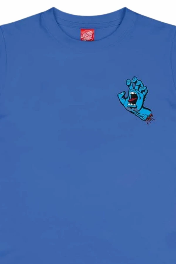 SANTA CRUZ T-Shirts Youth Screaming Hand Chest - 