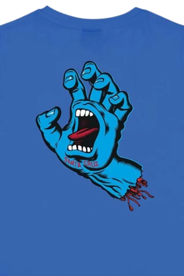 SANTA CRUZ T-Shirts Youth Screaming Hand Chest - 