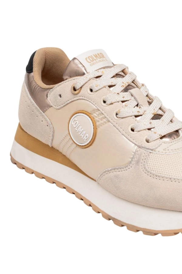 COLMAR Authentic Travis Sneakers - Μπεζ / Χρυσό