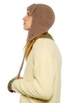 KANGOL Καπέλα TRAPPER MIXED BONNET - BEIGE