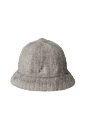 KANGOL Καπέλα Faux Fur Casual - Γκρι