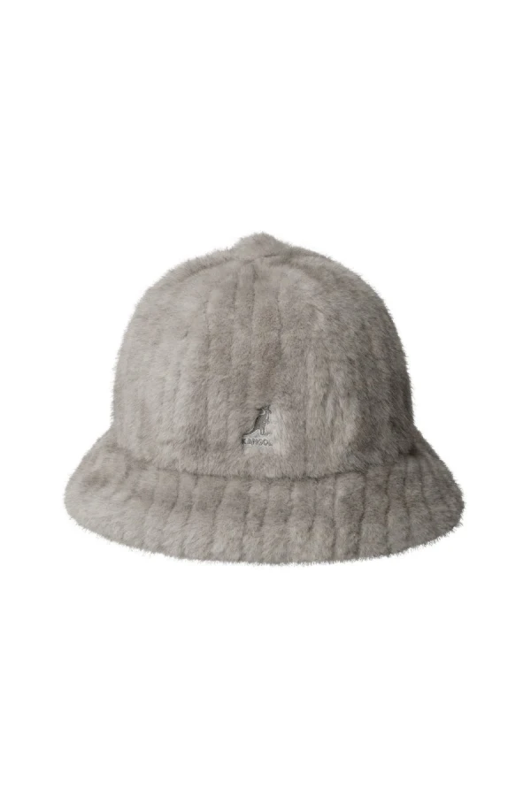 KANGOL Cap Faux Fur Casual - GREY