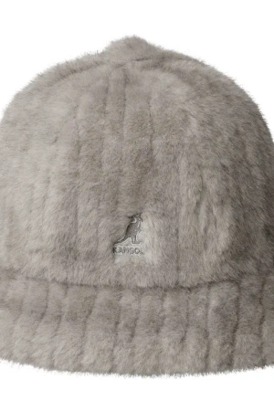 KANGOL Καπέλα Faux Fur Casual - Γκρι