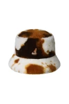 KANGOL Καπέλα FAUX FUR BUCKET - MULTI