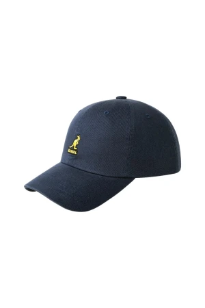 KANGOL Washed Baseball Καπέλο - Navy Μπλε