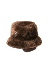 KANGOL Faux Shearling Utility Bucket Καπέλο - Καφέ