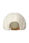 KANGOL Καπέλα SCRIPT FAUX SHERPA 5-PANEL - WHITE