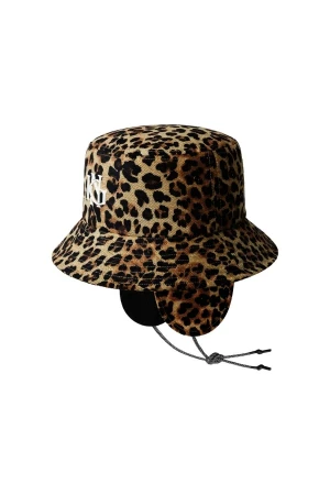 KANGOL Καπέλα INTERLOCK EARFAP BUCKET - ANIMAL PRINT