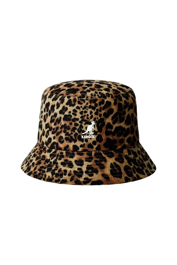 KANGOL Καπέλα INTERLOCK EARFAP BUCKET - ANIMAL PRINT