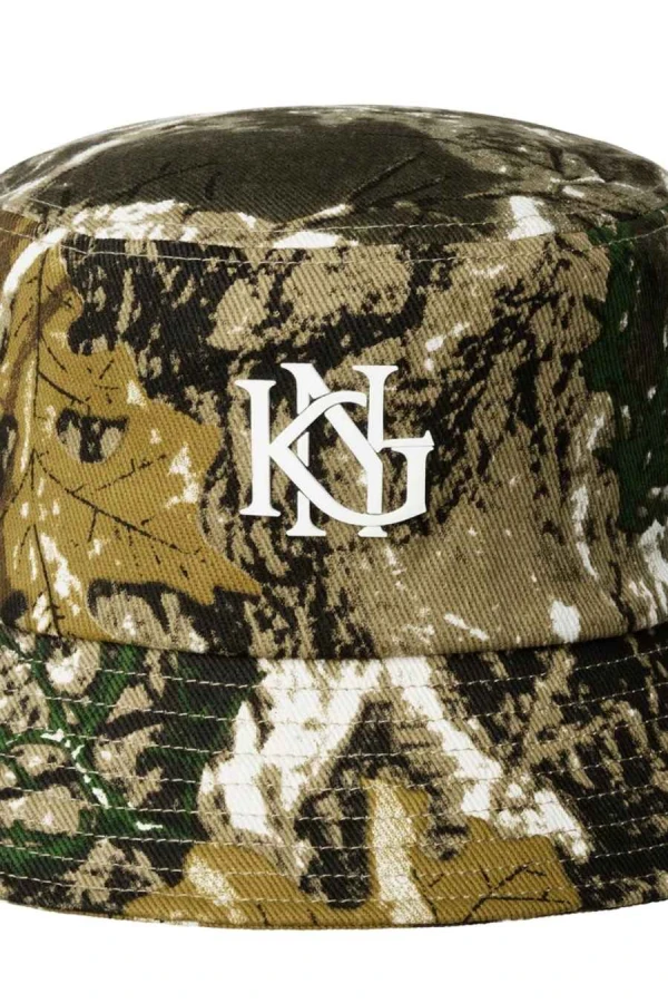 KANGOL Interlock Earflap Bucket Καπέλο - Nature Camo