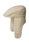 KANGOL Καπέλα COZY CORD BUGATTI - WHITE