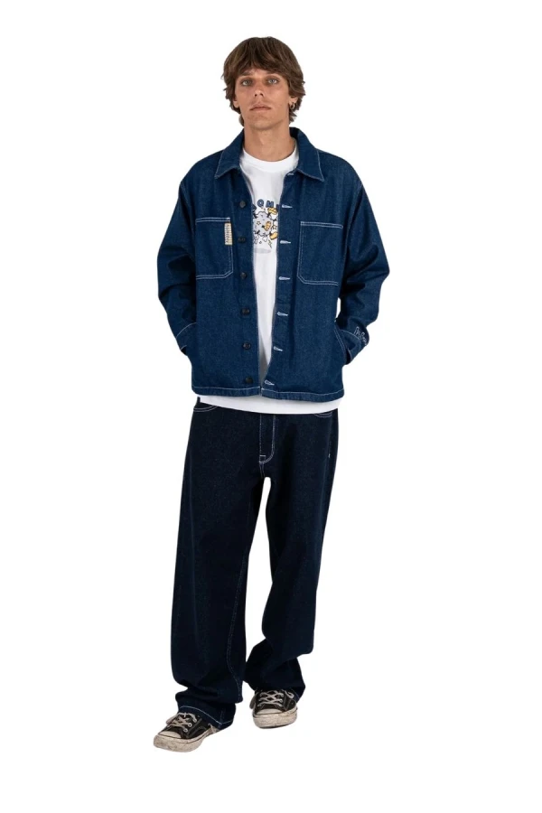 HOMEBOY Unisex Μπουφάν 1993 Jacket - Μπλε