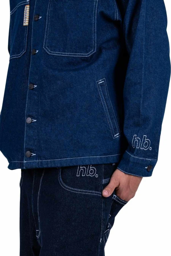 HOMEBOY Unisex Μπουφάν 1993 Jacket - Μπλε