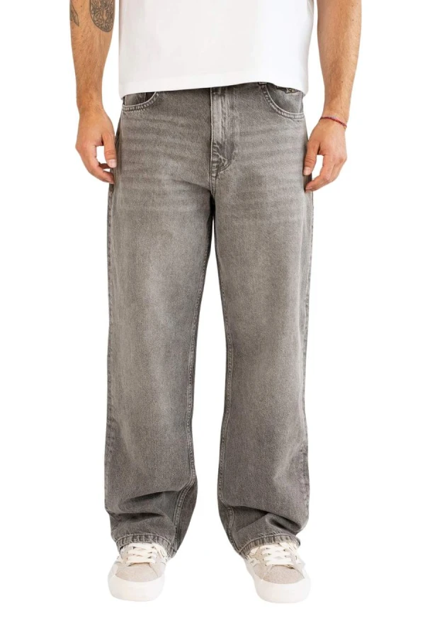 HOMEBOY Unisex Jeans X-TRA BAGGY DYE DENIM – Χακί