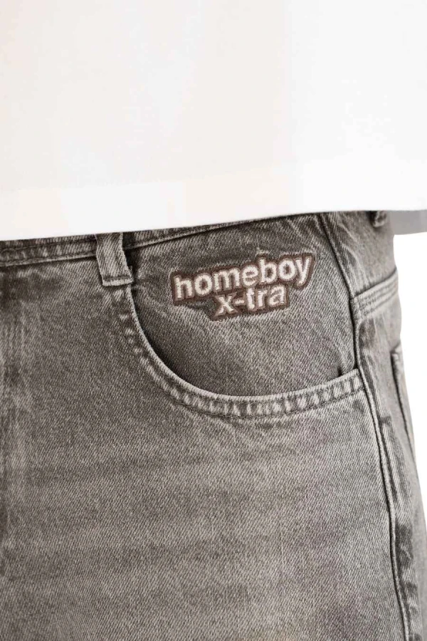 HOMEBOY Unisex Jeans X-TRA BAGGY DYE DENIM – Χακί