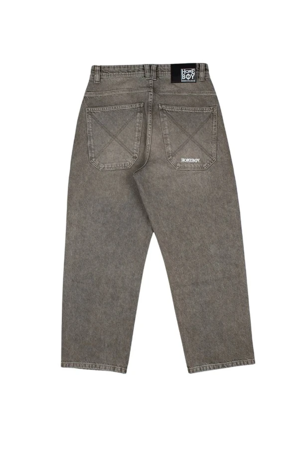 HOMEBOY Unisex Jeans X-TRA BAGGY DYE DENIM – Χακί