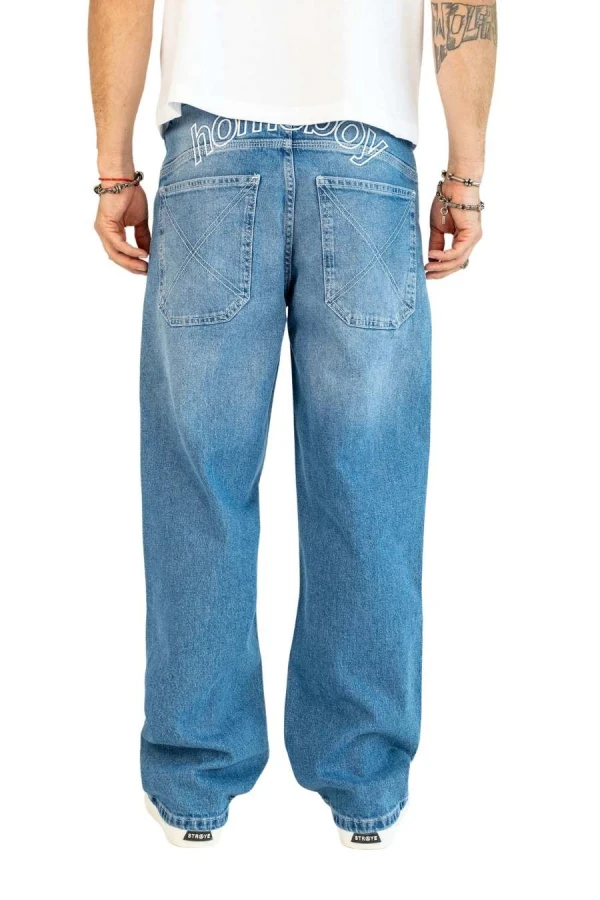 HOMEBOY Jeans X-Tra Baggy Outlines Denim - Μπλε