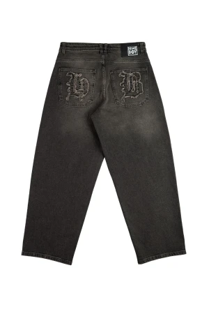 HOMEBOY Unisex Παντελόνι X-TRA MONSTER GOTHIC II – Dirty Black