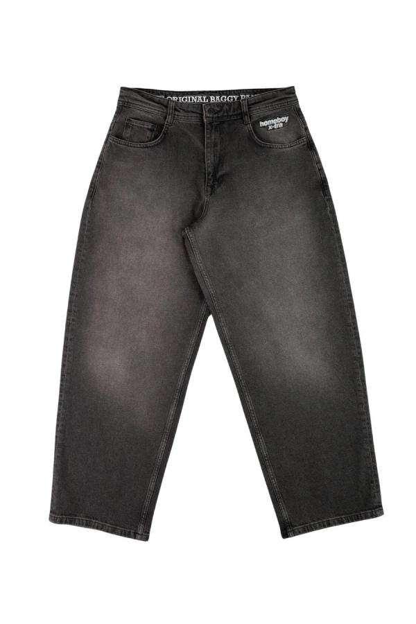 HOMEBOY Unisex Παντελόνι X-TRA MONSTER GOTHIC II – Dirty Black