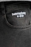 HOMEBOY Unisex Παντελόνι X-TRA MONSTER GOTHIC II – Dirty Black