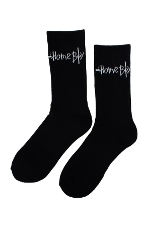 HOMEBOY Κάλτσες PENCIL SOCK (DOUBLE-PACK) - BLACK