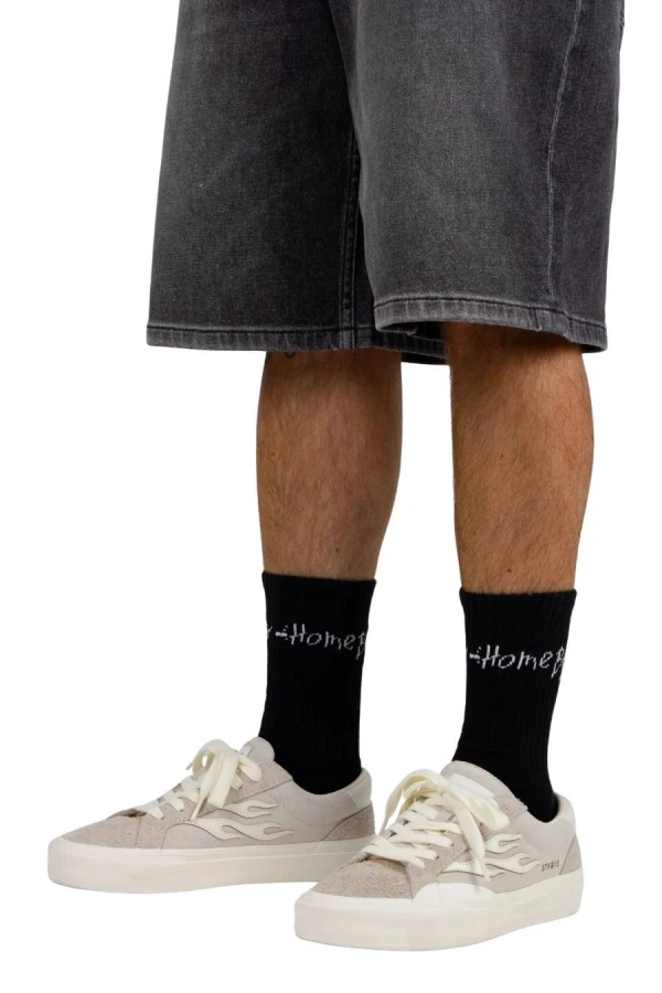 HOMEBOY Κάλτσες PENCIL SOCK (DOUBLE-PACK) - BLACK
