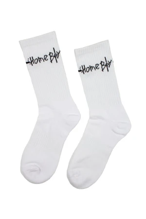 HOMEBOY Κάλτσες PENCIL SOCK (DOUBLE-PACK) - WHITE