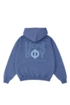 HOMEBOY Unisex OLD SCHOOL PUFFY HOOD - BLUE