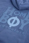 HOMEBOY Unisex OLD SCHOOL PUFFY HOOD - BLUE