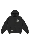 HOMEBOY Ζακέτες MONOCHROM HOODED JACKET - BLACK