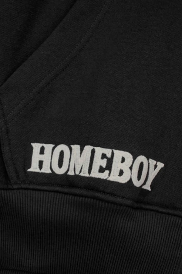 HOMEBOY Ζακέτες MONOCHROM HOODED JACKET - BLACK