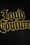 HOMEBOY Φούτερ λαιμόκοψη LOUD COUTURE CREW - BLACK